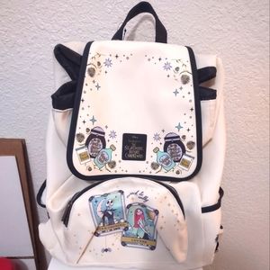 Disney Cream and Black Nightmare Before Christmas Backpack